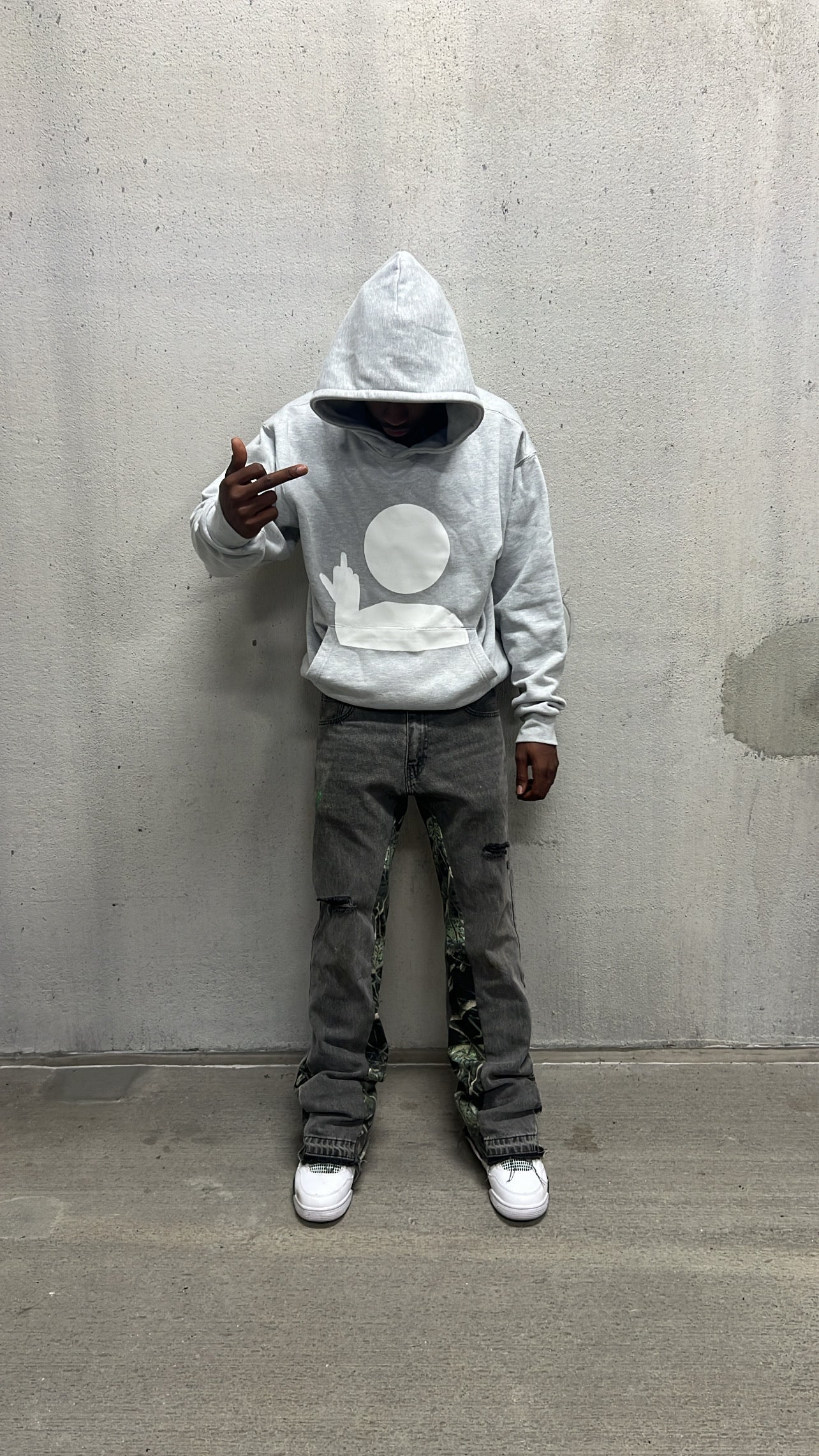 Grey Juggstar Hoodie